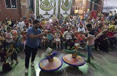 عرائس ماريونيت ومسابقات بليالي رمضان بثقافة أسيوط