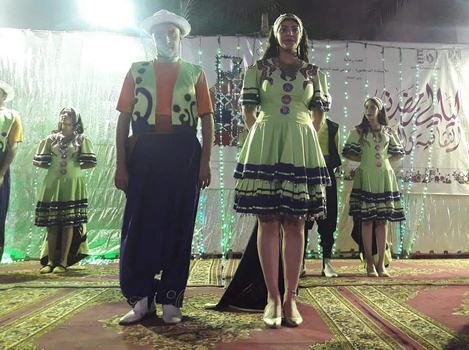 اسكتش مسرحي ضمن ليالي رمضان الثقافية بالنادي الأوليمبي بالإسكندرية