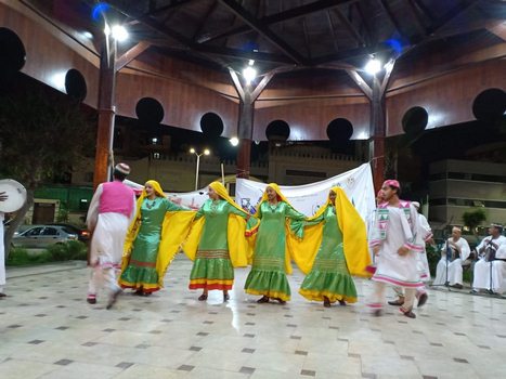 أسوان للفنون الشعبية تمتع جماهير بورسعيد 