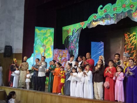 مسرحية جزيرة الحياة لأطفال دمياط في رمضان   