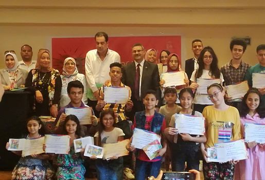 ثقافة الإسكندرية تكرم الطلاب الفائزين بمسابقة مبدعي المستقبل