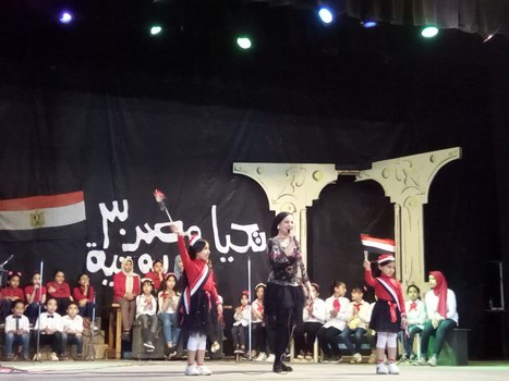 حفل فني ودراما حركية احتفالا بذكرى ثورة 30 يونيه بدمياط