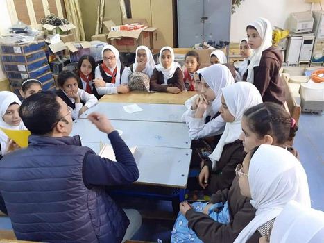 زيارات مدرسية وورش لذوى القدرات بثقافة المنيا 