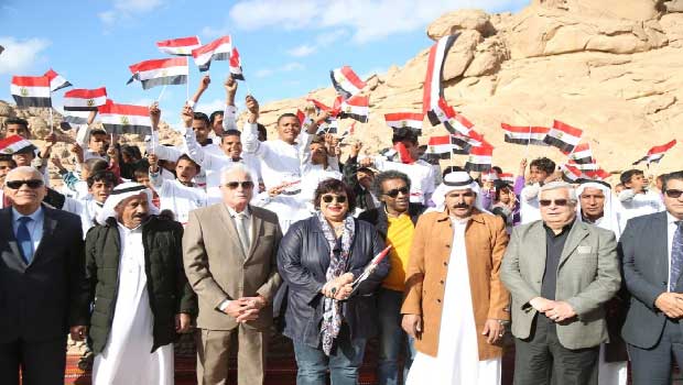 وزير الثقافة ومحافظ جنوب سيناء يشهدان ختام فعاليات قوافل الوديان 