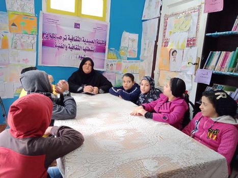 ورشة للسرد الأدبي لأطفال دمياط