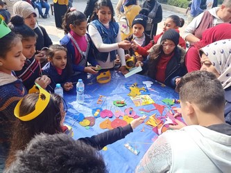 أطفال الأسمرات وعين حلوان يحتفلون مع ثقافة القاهرة بعيد الشرطة المصرية