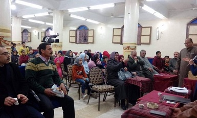 استمرار فعاليات القافلة الثقافية بقرية غزالة الخيس بالشرقية