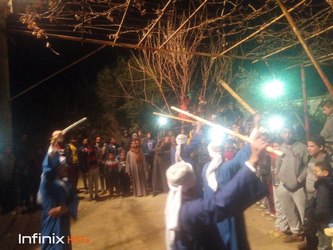الممر في انطلاق مهرجان سينما القرية بنجع العواشير بسوهاج