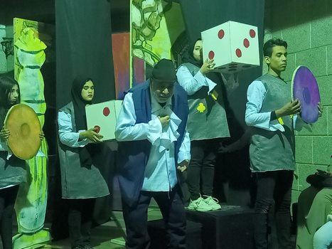 إنطلاق فعاليات العرض المسرحى المهرج تيل لفرقة أبو قرقاص