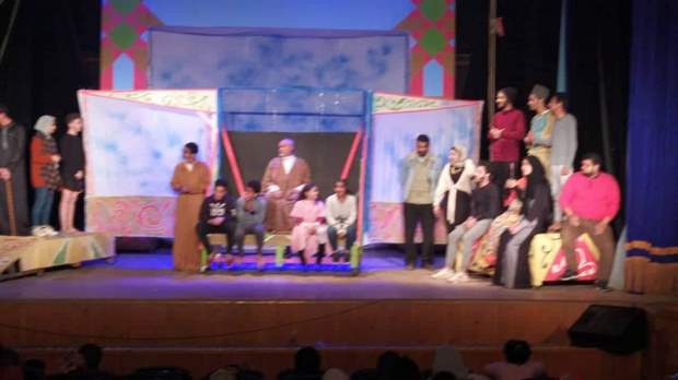 "حكايات صوفية" على مسرح قصر ثقافة منيا القمح