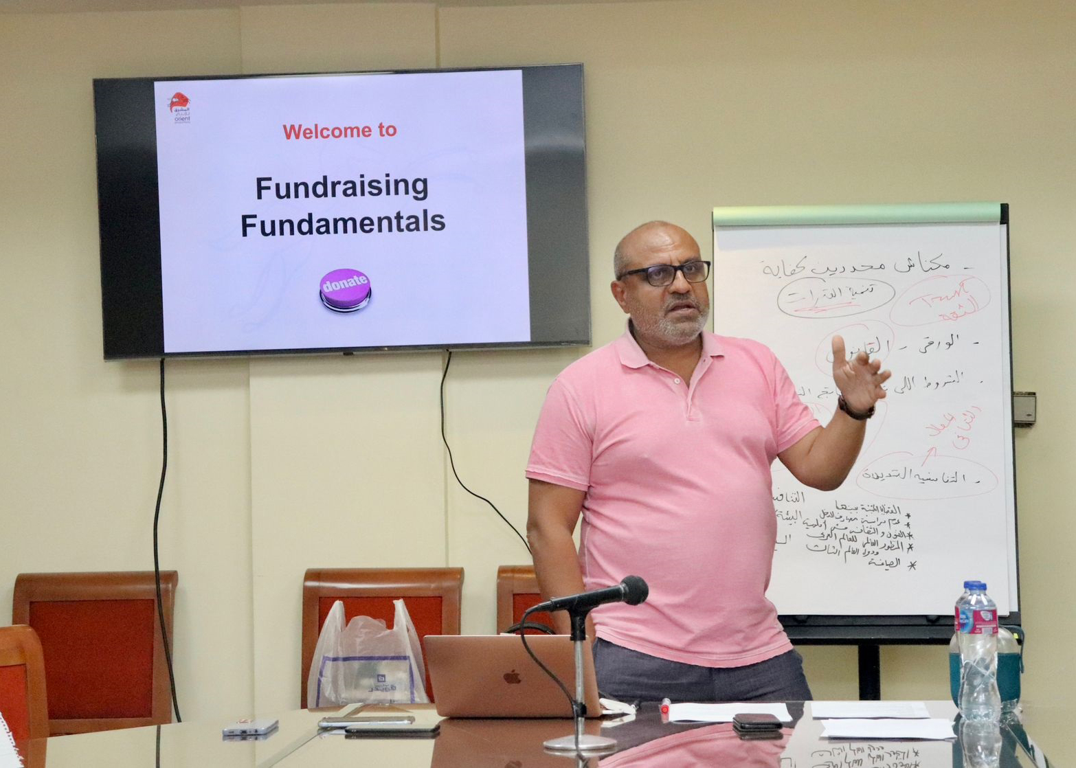 ثلاثة قواعد ثابتة للبحث عن التمويل في ورشة تنمية مصادر التمويل للمخرج أحمد العطار