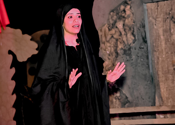محمد المعتصم يُحيي رائعة «خالتي صفية والدير»  بالعرض المسرحي «حجر القلب»