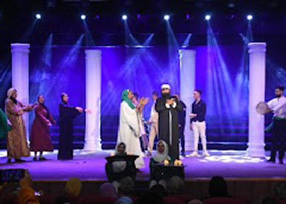 مسرحية «الدر المكنون» في حضرة سيدنا رسول الله يوميا على مسرح السامر بالعجوزة  