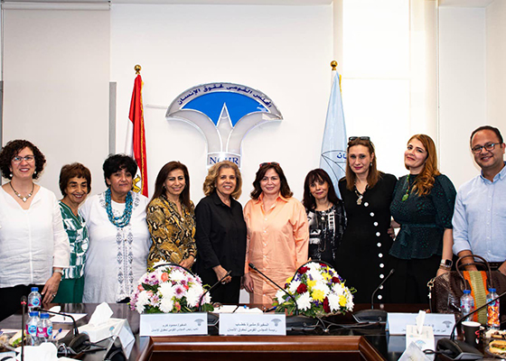 مهرجان إيزيس ورئيسته الشرفية إلهام شاهين.. في ضيافة المجلس القومي لحقوق الإنسان 