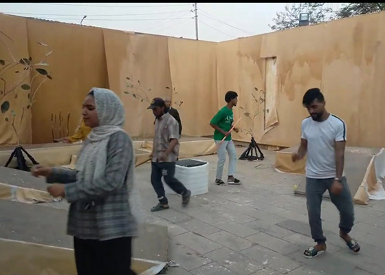 فرقة الطود تستعد بعرض «أيام إخناتون»