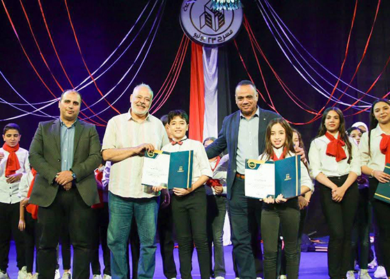 ملحمة إبداعية على مسرح 23 يوليو بالمحلة الكبرى  في تخرج الدفعة الثانية من مركز تنمية المواهب 