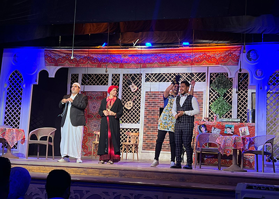 «ع القهوة»  على مسرح الهوسابير 7 نوفمبر