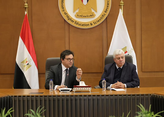 وزيرا التعليم العالي والثقافة يبحثان دعم الأنشطة الثقافية والفنية بالجامعات المصرية