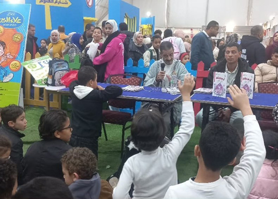 أنشطة فنية وثقافية متعددة القومي لثقافة الطفل.. بمعرض الكتاب