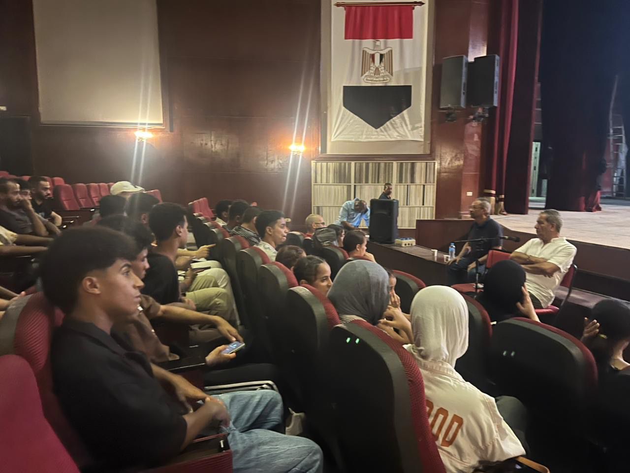 تدريبات على الحكي والدراما في ورشة «ابدأ حلمك» بقنا